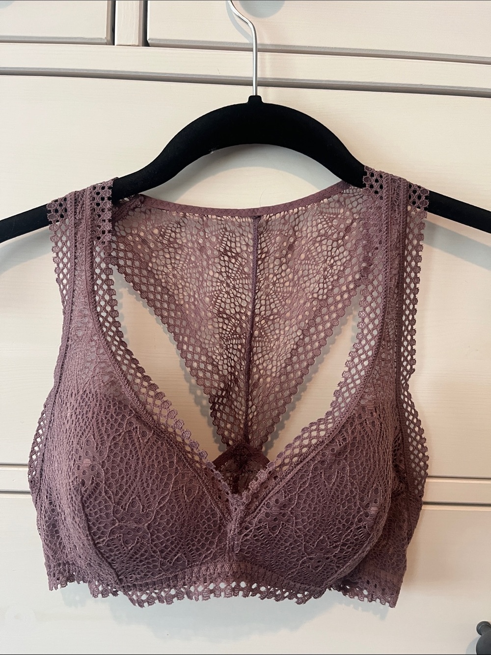 NWT Victoria's Secret Lace Racerback Bralette Size Small